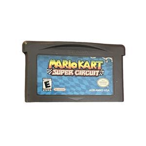 Mario Kart: Super Circuit (Nintendo Game Boy Advance,‎ 2001)- Authentic